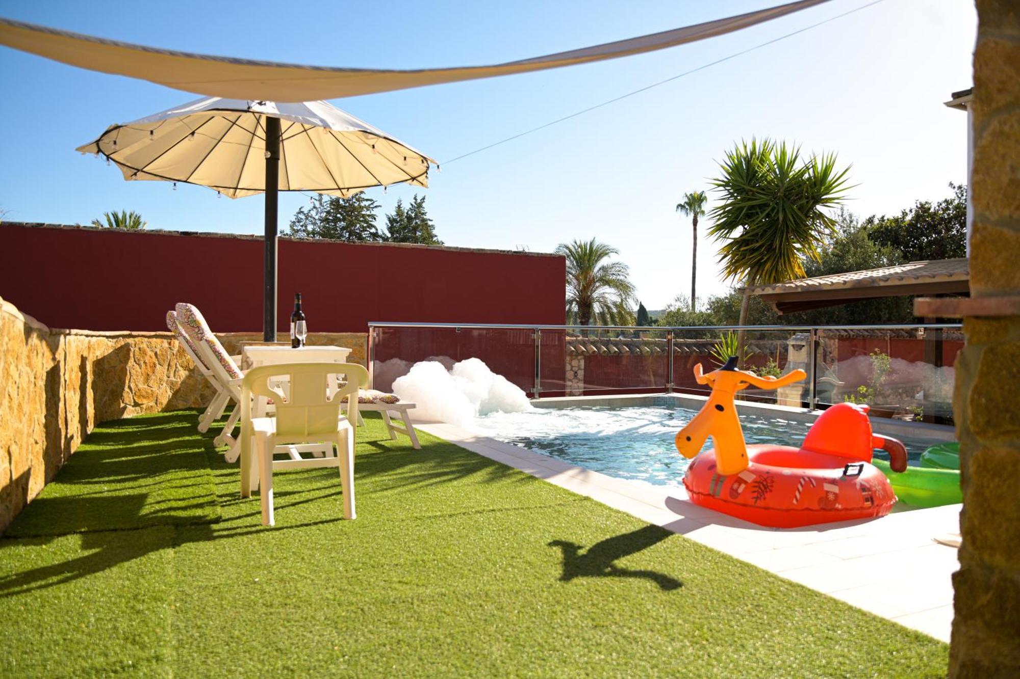 Casa Rural La Encina ออร์นาชวยโลส ภายนอก รูปภาพ